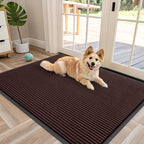 OLANLY Front Door Mat 47x34, Waterproof Heavy-Duty Indoor Outdoor Doormat