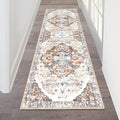 HEBE Hallway Runner Rug 2'x6', Washable Non Slip Kitchen Rug Runner