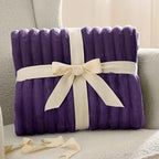 Bedsure Soft Queen Size Blanket for Bed Purple 90"x90"