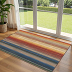Othilic 3x5 Ombre Entry Rug - Washable Indoor Outdoor Mats for Front Door