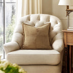 MIULEE Decorative Throw Pillow Covers for Couch 20x20 Inch Brown 2 Pack