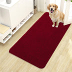 OLANLY Dog Door Mat for Muddy Paws 44x24, Super Absorbent Chenille Mud Mat
