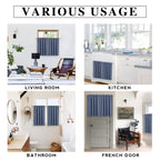 RYB HOME Blackout Curtains for Bedroom Living Room Nursery 63 inches Long