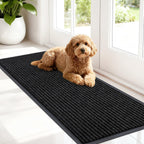 OLANLY Front Door Mat 47x17, Waterproof Heavy-Duty Indoor Outdoor Doormat