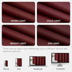 Joydeco Blackout Door Curtain for Doorway Privacy 80 Inches Long, Grommet Closet Curtain for Open Closet, Room Divider for Bedroom Living Room (Burgundy Red, 32Wx80L, 1 Panel)