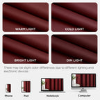 Joydeco Blackout Patio Sliding Door Curtains, Privacy Room Divider Curtains