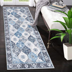 HEBE Hallway Runner Rug 2'x5', Washable Non Slip Kitchen Rug Runner