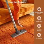 Ophanie Orange Fall Rugs for Bedroom Living Room, Fluffy Fuzzy Furry Carpet, Plush Soft Shaggy Bedside Indoor Floor 4x6 Area Rug for Kids Girls Boys Baby Teen Dorm Nursery Home Decor Aesthetic