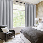 DWCN Blackout Curtains for Bedroom Living Room 52 x 45 Inch Long 2 Panels