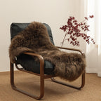 Ashler Faux Fur Rug, Fluffy Shaggy Area Rug, Ultra Soft 2 x 3 Feet Sheepskin Fur, Dark Coffee Fuzzy Machine Washable Shag, Nursery Decor Throw for Bedroom, Living Room, Kids Room