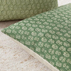 Foindtower Set of 2 Decorative Vintage Floral Print Throw Pillow Covers Neutral Modern Farmhouse Cushion Covers Boho Home Decor For Sofa Couch Chair Bedroom Living Room Outdoor,20×20 Inch,Forest Green
