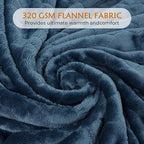 TOONOW Fleece Blanket Super Soft Plush Throw Blanket Twin Size 60" x 80", Cozy Fuzzy Bed Blankets Geometric Pattern Comfy Microfiber Flannel Blankets for Couch, Bed, Sofa, Navy Blue