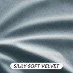 RYB HOME Velvet Curtains 102 inches Long, Extra Long High Ceiling Curtains