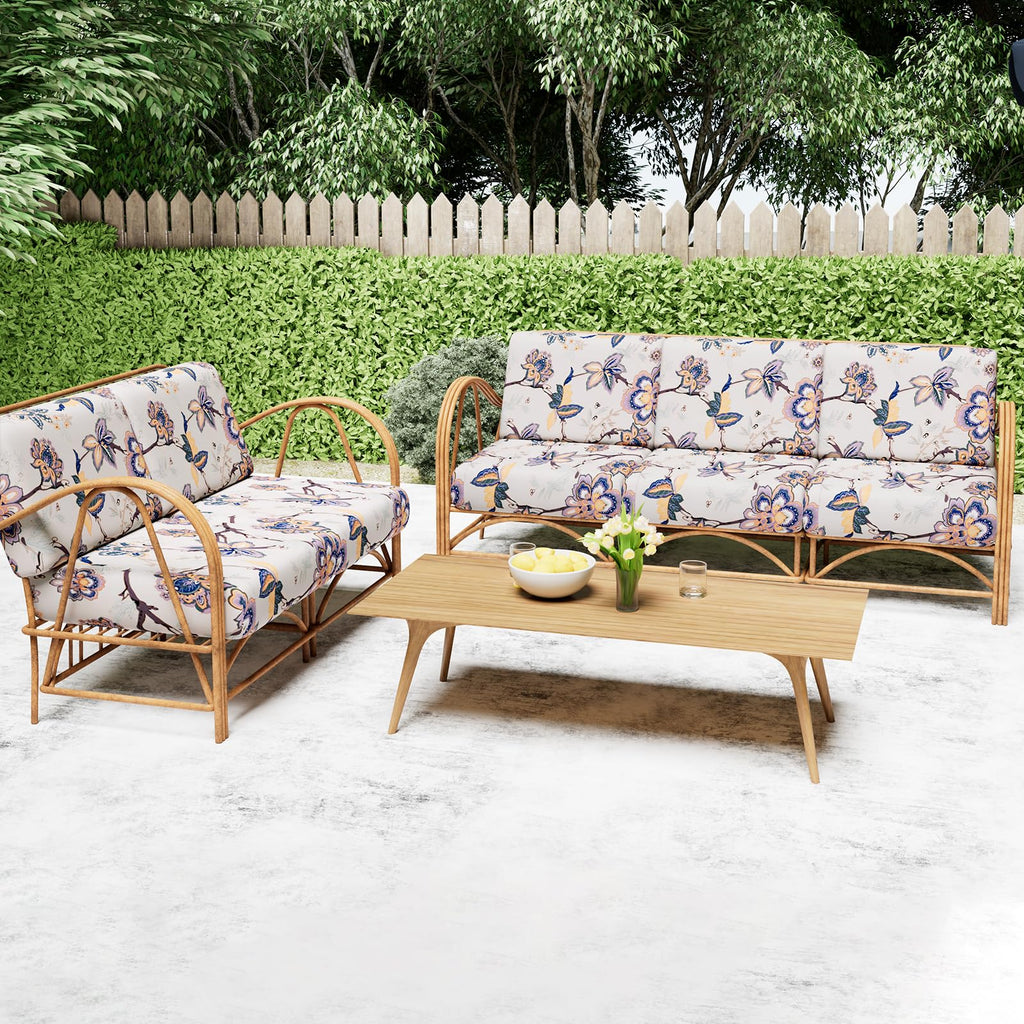 Smiry Printed Couch Cushion Covers, Stretch Couch Covers for Sofa