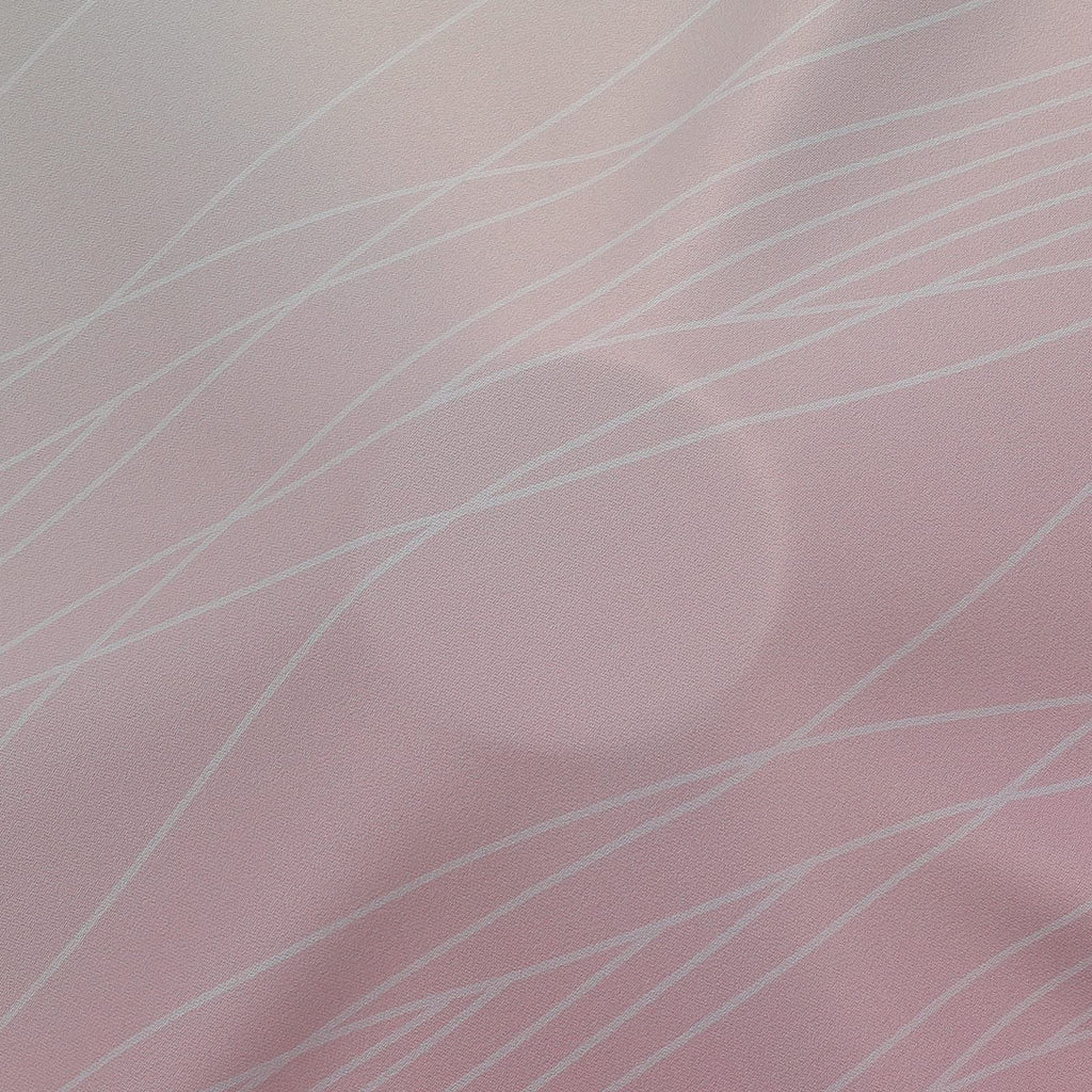 Estelar Textiler Sage Green and Pink Ombre Blackout Curtains for Bedroom