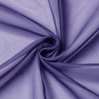 Aiyufeng Purple Sheer Curtains 63 Inch Length 2 Panels Set, Light Filtering Airy Rod Pocket Purple Window Curtain Treatment Drapes for Kitchen Bedroom Living, Each 40Wx63L Inches