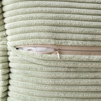 MIULEE Decorative Throw Pillow Covers for Couch 18x18 Inch Light Green
