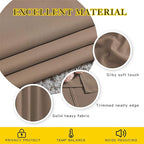 NICETOWN Blackout Cappuccino Curtains 84 inches Long, Grommet Room Darkening Thermal Insulated Sound Dampening Window Treatments for Bedroom/Home Office, 2 Panels, W46 x L84