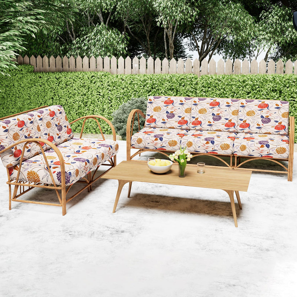 Smiry Printed Couch Cushion Covers, Stretch Couch Covers for Sofa