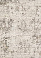 UERMEI 7x9 Area Rug Living Room Rugs - Washable Neutral Modern Abstract Soft Thin Large Rug Indoor Floor No Slip Rug Carpet for Bedroom Under Dining Table Home Office Decor - Dark Brown