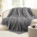 Bedsure Soft Twin XL Blanket for Bed Dorm Frost Gray 66"x90"