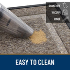 OLANLY Front Door Mat Outside 47x17, All-Season Heavy-Duty Rubber Doormat