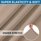 Smiry Couch Cushion Covers, Stretch Couch Covers for Sofa