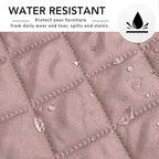 Easy-Going Sectional Couch Covers for Dogs L Shape Sofa Cover Reversible Sofa Slipcover Chaise Lounge Cover Furniture Protector Cover for Pets Dog Cat (42 x 68 inches, Pink/Pink)