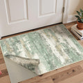 BEIMO 2x3 Area Rugs for Entryway, Green Washable Abstract Reversible Rug
