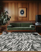 Latte&Fog 8x10 Area Rugs for Living Room, Large Modern Abstract Washable Rug, Boho Non Slip Low Pile Carpet for Indoor Bedroom Dining Room, Office, Dorm, Classroom, Farmhouse and Kids Room