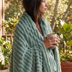 Bedsure Soft Sage Green Throw Blanket for Couch Decor Gifts 50"x60"