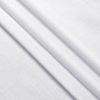 Nanspring Snow White Linen Curtains 84 Inch Length 2 Panels Set for Living Room Light Filtering Semi Sheer Curtain Back Tab Luxury Neutral Coastal Modern Farmhouse Decor Drapes for Bedroom 52x84