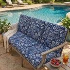 hyha Printed Couch Cushion Covers, Sofa Covers Washable for 3 Cushion Couch