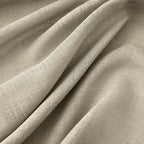 MIULEE Oatmeal Linen Curtains 84 Inch Length 2 Panels for Bedroom Living Room, Soft Thick Linen Textured Natural Window Drapes Semi Sheer Light Filtering Back Tab Rod Pocket Burlap Look Decor