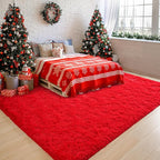 Chicrug Soft Area Rugs for Bedroom Living Room Plush Fluffy Rug 6x9