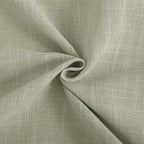 Linen Blend Sage Green Curtains 63 inch Length 2 Panels for Bedroom Back Tab Light Filtering Semi Sheer Drapes Linen Cotton Textured Light Green Airy Modern Farmhouse Living Room Sage Aesthetic Decor