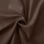 BGment Brown Linen Curtains 72 Inches Long for Living Room, Window Drapes Rustic Textured Semi Sheer for Farmhouse Beroom Dining Room Decor Rod Pocket Lightweight, 2 Panels Set, Each 52 Inch Wide