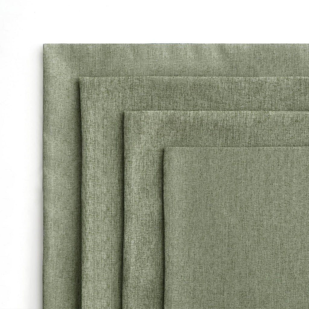 MIULEE Pack of 4 Decorative Outdoor Throw Pillow Covers Linen Waterproof Pillow Covers Summer Farmhouse Cushion Cases for Patio Garden Tent Balcony Couch Sofa 16x16 Inch Gray Green