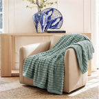 Bedsure Soft Sage Green Throw Blanket for Couch Decor Gifts 50"x60"