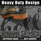 Yimobra Welcome Mats for Front Door 36x24, Heavy Duty Waterproof Outdoor Door Mat Outside Entrance, Non-Slip Low Profile Indoor Entryway Mat for Garage Patio, Black Gray