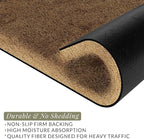 Barnyard Designs Doormat Welcome Mat for Outdoors, Large Front Door Entrance Mat, Brown (Home Sweet Home, 30x17)