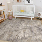 Nakagishi Boho 7x9 Area Rug Living Room Rugs Machine Washable Brown Grey