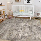 Nakagishi Boho 9x12 Area Rug Living Room Rugs Machine Washable Brown Grey