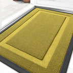 OLANLY Front Door Mat Outside 33x21, All-Season Heavy-Duty Rubber Doormat