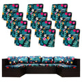 12 Piece Outdoor Cushion Covers, Patio Sofa Cushion Covers, Stretch Fit