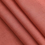 Coral Linen Curtains 84 Inch Length 2 Panels Set Back Tab Rod Pocket Light Filtering Semi Sheer Curtain Textured Neutral Farmhouse Decor Curtains for Bedroom Living Room 52x84
