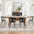 12x15 Living Room Area Rug: Oriental Large Neutral Bedroom Carpet Soft Distressed Floor Mat with Non-Slip Backing Indoor Ultra Thin Water-Resistant Dining Room Rug Farmhouse Home Decor(12x15 Beige)