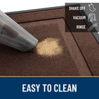 OLANLY Front Door Mat Outside 71x23, All-Season Heavy-Duty Rubber Doormat