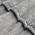 BEDELITE Big Fleece Blanket - 120" x 120" (10' x 10'), Super Soft Fluffy Fuzzy Oversized King Blanket for Bed, Couch, Sofa, Camping, Fits Whole Family, Grey