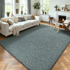 AROGAN 5x7 Area Rugs for Living Room Non Slip Bedroom Rug, Grey & Green